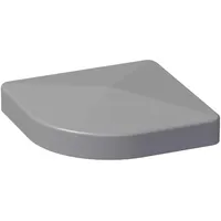 GROJA Pfostenkappe 9 x 9 cm Silbergrau/Aluminium