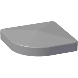 GROJA Pfostenkappe 9 x 9 cm Silbergrau/Aluminium