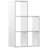 Vicco Treppenregal Aramis Weiß, 73 x 108 cm, 5 Fächer