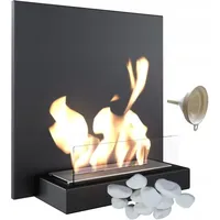 Kratki Portal Bioethanolkamin PLANK schwarz