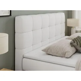 MKS Meble Boxspringbett mit Bettkasten ¦ weiß ¦ Maße (cm): B: 200 H: 110