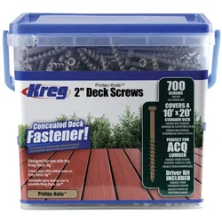 KREG Protec-Kote Terrassenschrauben SDK-C2W-700 rost- korrosionsbeständig
