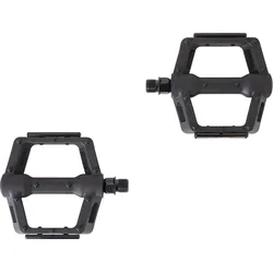 Radsport Flachpedale – MTB 520 Grip 9/16 schwarz schwarz .