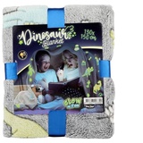 Toi-Toys GLOW N FUN Fluoreszierende Decke Dino, 130x150cm