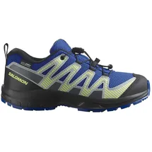 Salomon Xa Pro V8 Kinder Nautical Blue / Black / Sharp Green 38