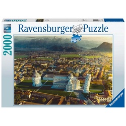 Ravensburger Puzzle Pisa in Italien, 2000 Puzzleteile, Made in Germany, FSC® - schützt Wald - weltweit bunt