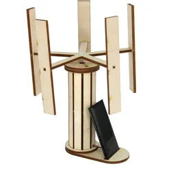 SOL-EXPERT Windgenerator-Solarbausatz Savonius