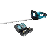 Makita DUH 607 SF2 Akku Heckenschere 18 V 60 cm + 2x Akku 3,0 Ah + Ladegerät