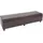 berlinlodge Sitzbank Polsterbank Braun 180 x 45 x 45 cm