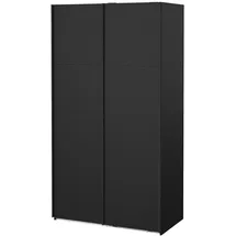 Tvilum Schiebetürenschrank Catania 221 x 119 x 67 cm Schwarz