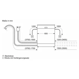 Neff N50 S175HTX04E Einbau-Geschirrspüler (vollintegrierbar, 598 mm breit)