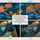 SCHIESSER Maxima Floralprint Blau-Rost 135 x 200 cm + 80 x 80 cm