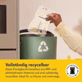 Medela Easy Pour Muttermilchbeutel 100er-Pack
