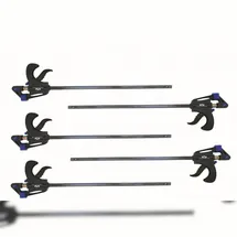Vago-Tools 5x Schnellspannzwinge 300 mm Einhandzwinge Klemmzwinge Schraubzwingen