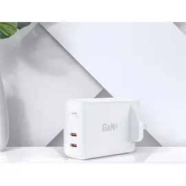 ACEFAST A32 Pd 50W GaN Dual-Port-Ladegerät (USB-C+USB-C) Weiß