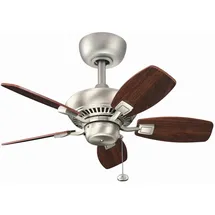 Elstead Lighting Canfield 76 cm Deckenventilator Braun