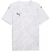 Puma Herren, Sportshirt, teamFINAL Graphic Jersey XXL