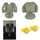 Cangaroo i-Size Kindersitz Quill (40-150cm) Gruppe 0/1/2/3, Isofix, 360° drehbar grün