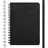 Clairefontaine Notizheft Age Bag 9,5x14cm liniert Schwarz