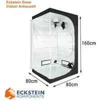 Growbox Gewächshaus Zelt Zuchtzelt 80x80x160cm Growschrank Growzelt Zuchtschran