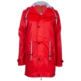 Michael Heinen Regenjacke Damen Friesennerz wasserdicht, winddicht rot 38