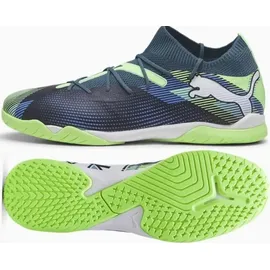 Puma Future 7 Match IT Hallenschuhe Unisex Gray Skies-Puma White-Fizzy Apple 47