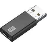Cellular Line USB-C auf USB-A Adapter Schwarz