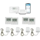 Homematic IP Starter Bundle Fußbodenheizung für 4 Räume 1 St. Weiß