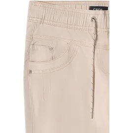 Cecil Washed-Look Hose Capri beige XXL