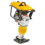 HBM Professional 6,5 PS Vibrationsplatte, Vibrationsstampfer inklusive Radsatz und Motorabdeckung