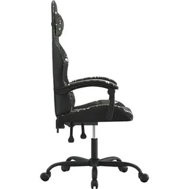 vidaXL Gaming-Stuhl Drehbar Tarnfarben Grün