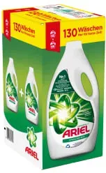 Ariel Flüssig Regulär Flüssigwaschmittel 8006540854709 , 1 Karton = 2 x 3,25 Liter - Flasche für ca. 65 Waschladungen