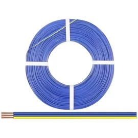 Donau Elektronik 325-223-25 Litze 3 x 0.25 mm2 Blau, Gelb 25 m
