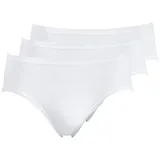 Pompadour Hüftslip 3 St. Weiß 50