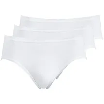 Pompadour Hüftslip 3 St. Weiß 50
