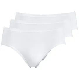 Pompadour Hüftslip 3 St. Weiß 50