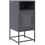 vidaXL Nachttisch 36 x 39 x 78 cm Grau