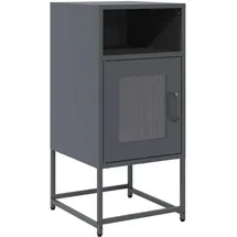 vidaXL Nachttisch 36 x 39 x 78 cm Grau