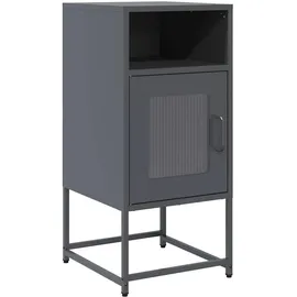 vidaXL Nachttisch 36 x 39 x 78 cm Grau