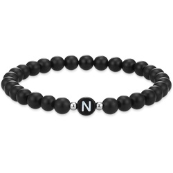 Eastside Armband Buchstaben Achat in Schwarz 