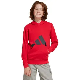 Adidas Essentials Big Logo Kapuzenpullover Pure Ruby / Black 176