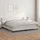 vidaXL Boxspringbett 200 x 200 cm Weiß