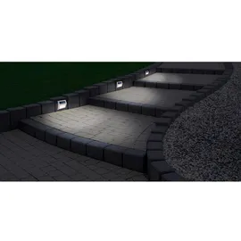 NÄVE LED-Solar-Außenleuchte Lichtfarbe Warmweiß 10 cm 4er-Set 8,2 cm