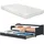 [en.casa] Sofabett Pederholm 90 x 200 cm Dunkelgrau