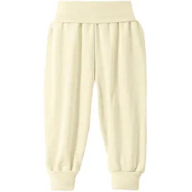 Engel Naturtextilien 703501-23 Bio Öko Baby Hose breiter Bund Wolle Seide, Natur, Gr. 62/68 - 62-68