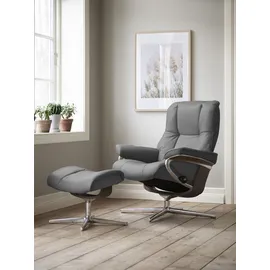 Stressless Stressless® Relaxsessel »Mayfair«, mit Cross Base, Größe S, M & L, Holzakzent Wenge grau