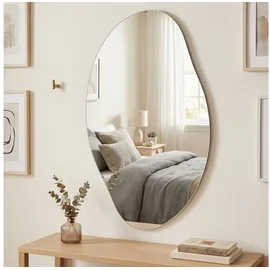 Songmics Wandspiegel 85 x 50 cm Transparent