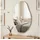 Songmics Wandspiegel 85 x 50 cm Transparent
