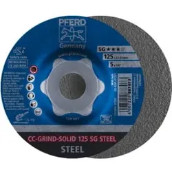 PFERD CC-GRIND (inkl. SOLID, FLEX, STRONG) CC-GRIND-SOLID 125 SG STEEL