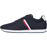 Tommy Hilfiger Herren Runner Sneaker Sportschuhe, Blau (Desert Sky), 44